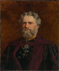 Simon Newcomb, 1909.