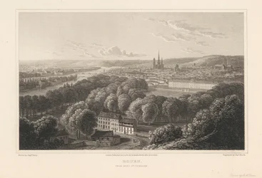 Rouen, a Mont Sainte Catherine-ből