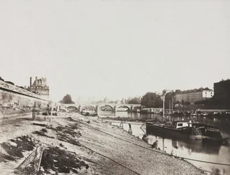 Kilátás a Pont de la Concorde-ról, 1852.