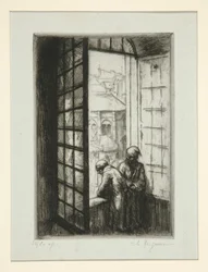 A régi Hôtel-Dieu ablaka