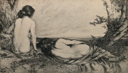 "Nimfák a tenger mellett", 1905