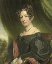 Maria Antoinette Charlotte Sanderson (1782-1859), Johan Fraser felesége