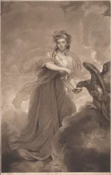 Mrs. Sophia (született: Heywood) Musters mint Hebe