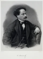 Alexandre Dumas, fils 1824-1895, 19. század közepe.