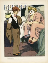 Illusztráció Chas-Laborde-ról (1886-1941) a Le Lire-ben, 2012.11.30. - Desillusion - Prostitúció