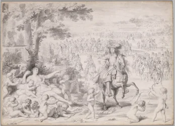 XIV. Lajos Vénusz elfogta, 1670-es évek elején.