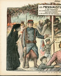 La Baionnette, Szatirikus színekben
