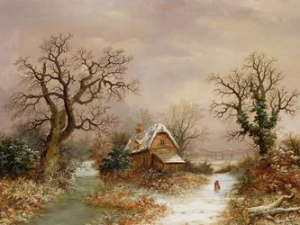 Piroska a hóban, 19. század