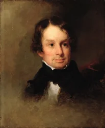Henry Wadsworth Longfellow (1807-82) portréja
