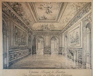A Salon des Clodions a laekeni királyi palotában