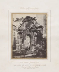 Szökőkút a Jardin du Luxembourgban (Marie de Medici barlangja)