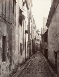 A Cité Coquenard Briare zsákutcája, 1860-as évek.