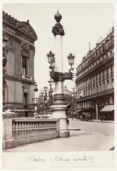 Opéra rostralis oszlop, c. 1875.