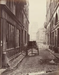 Rue Estienne, a Rue Boucher, 1862-65.