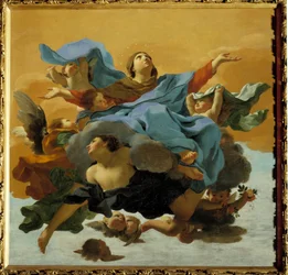 A Szűz mennybemenetele Charles Mellin festménye (1597-1649) 17. századi magángyűjtemény