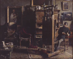 Jules Lambeaux festő műterme