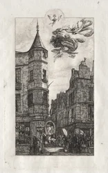 Párizs rézkarcai: Turret, rue de l