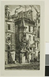 Ház toronnyal, rue de la Tixéranderie