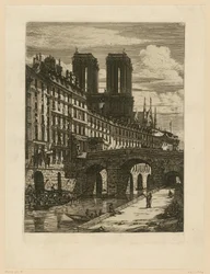 Nyomtatás: Rue neuve, St Etienne-du-Mont