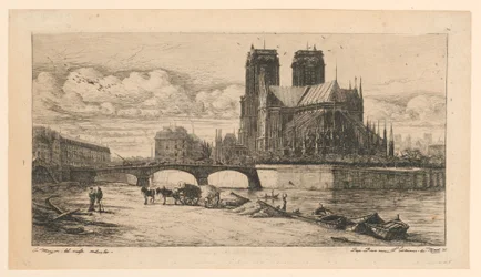 A Notre-Dame apszisa (A Notre-Dame apszisa, Párizs)