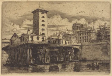 A Notre-Dame-szivattyú, Párizs (The Notre-Dame Pump)