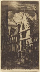 A Rue des Toiles, Bourges-ban