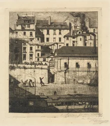 La morgue, Párizs (A halottasház)