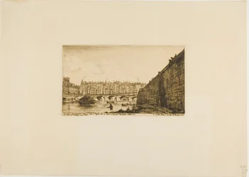 Pont-au-Change, Párizs, 1784 körül