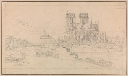 A párizsi Notre-Dame apszisa