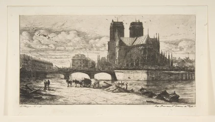 A párizsi Notre-Dame apszisa