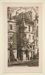 Tourelle, Rue de la Tixeranderie (Ház toronnyal, rue de la Tixeranderie)