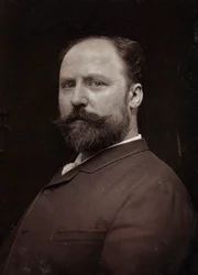 Művészi és életrajzi album, V. évf., Szalon 1885; Paul Louis Narcisse Grolleron (1848-1901) francia festő portréja