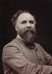 Művészi és életrajzi album, V. évf., Szalon 1885; Diogenes Ulysse Napoléon Maillart (1840-1926) francia festő portréja