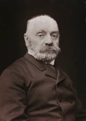 Művészeti és életrajzi album, 6. évf., Szalon 1885; Boulanger Gustave Rodolphe (1824-1888) francia festő portréja