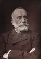 Művészeti és életrajzi album, 6. évf., Szalon 1885; Pierre Puvis de Chavannes (1824-1898) francia festő portréja
