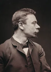 Művészeti és életrajzi album, 6. évf., Szalon 1885; Joseph Paul Meslé francia festő (1855-1929) portréja