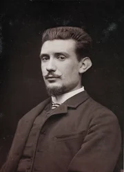 Művészeti és életrajzi album, 6. évf., Szalon 1885; Henri Laurent Desrousseaux festő (1862-1906) portréja