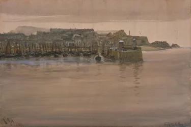 St Ives, karácsony napja, 1908 (wc és gouache papíron)
