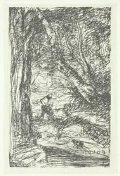 Le bucheron, valószínűleg 1857, nyomtatva 1982.