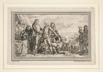Le Roi arme le Dauphin a Fontenoy (A király felfegyverzi a Dauphint Fontenoyban)