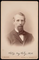 Philip Key Reily portréja 1829-1910, 1892.