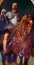 Vallettai János nagymester (1496-1568) (olaj, vászon)