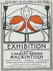 Plakát: The Scottish Musical Review, 1953-as reprodukció az 1896-os eredeti után (színes litográfia)