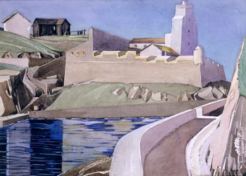 A világítótorony, 1927 (wc ceruzával papíron)