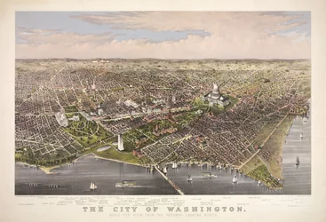 Washington városa, kocsma. 1876