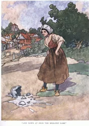 És egyszerre jött le a tejeskanna, 1930-as évek