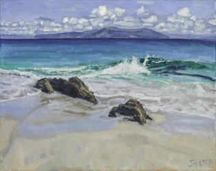 Breaking Wave, 2016 (olaj, vászon)