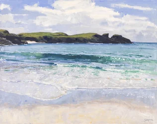 Clachtoll Sea, 2017 (olaj, vászon)