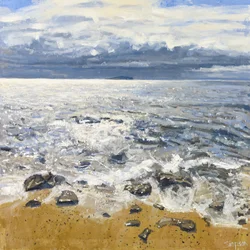 Crail Shore, 2015 (olaj, vászon)