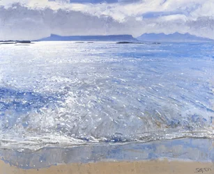 Késő délután, Eigg  Rum, 2013 (olaj, vászon)